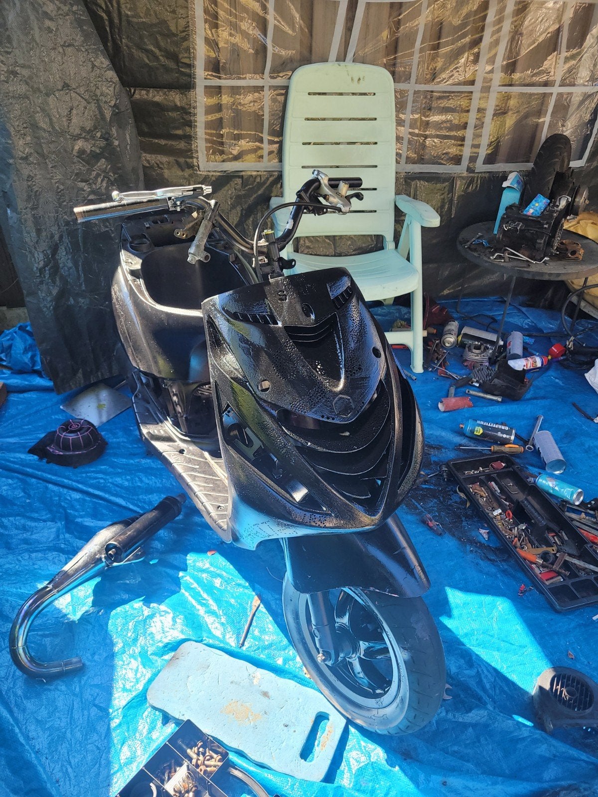 piaggio zip project 70cc 2 takt, Ophalen, Gebruikt, Tweetakt, Zip