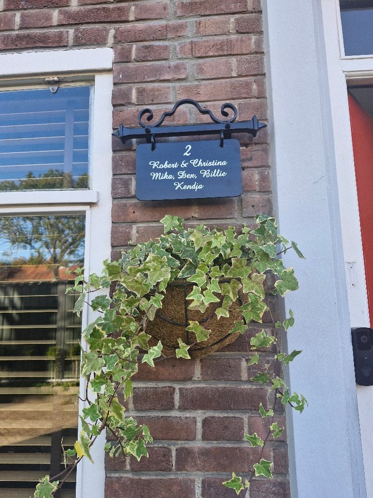 Naamborden uithangborden gevel voordeur, Tuin en Terras, Ophalen of Verzenden, Nieuw