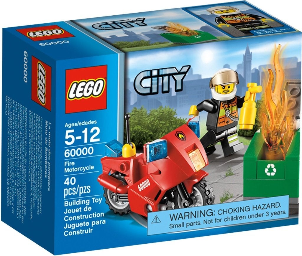 Lego city set 60000 (2013) - Brandweer motor/brandje blussen, Verzenden, Lego, Compleet, Complete set