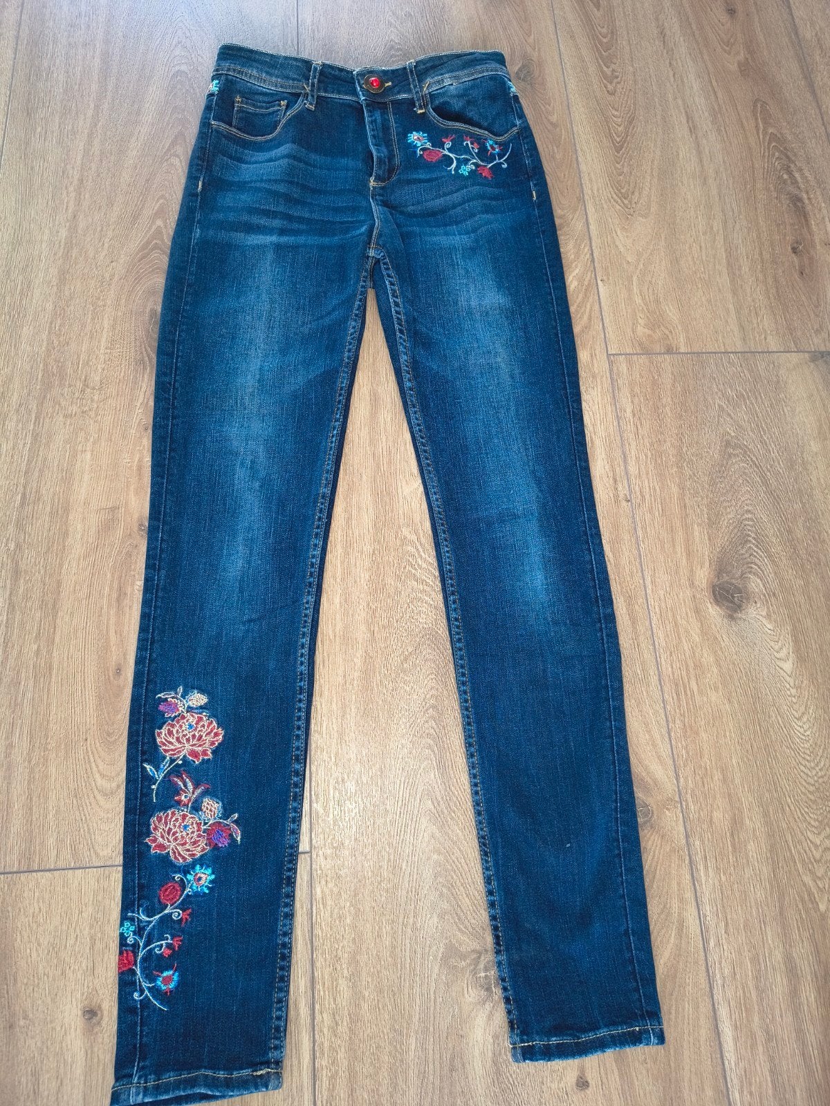 Desigual jeans, Blauw, Zo goed als nieuw, W28 - W29 (confectie 36), Disigual