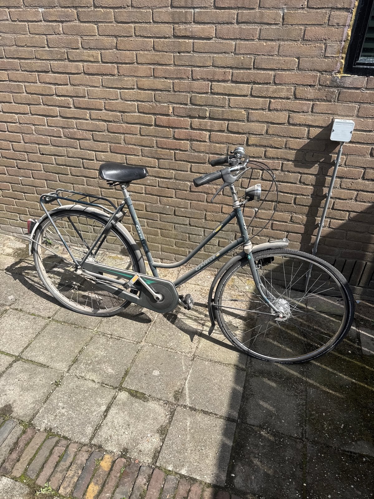 Gazelle damesfiets - Gebruikt, Fietsen en Brommers, Fietsen | Dames | Damesfietsen, Ophalen, Terugtraprem, Gebruikt, 50 tot 53 cm