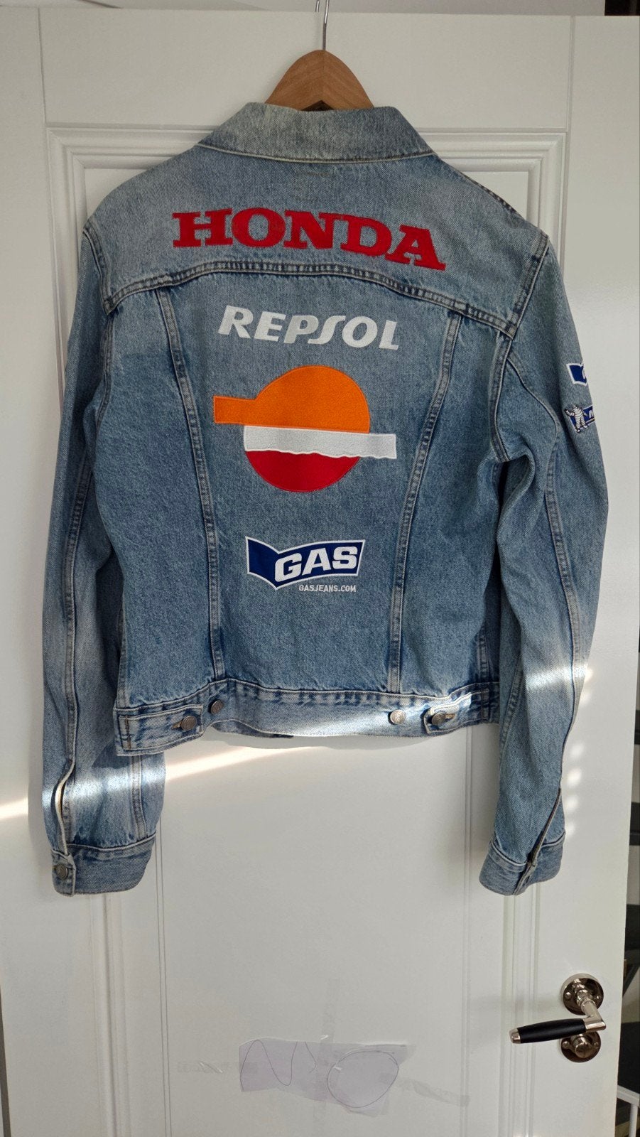 Origineel Gap Honda Racing jasje uit 2001 - Maat L, Kleding | Heren, Gap, Ophalen of Verzenden, Gedragen, Maat 48/50 (M)