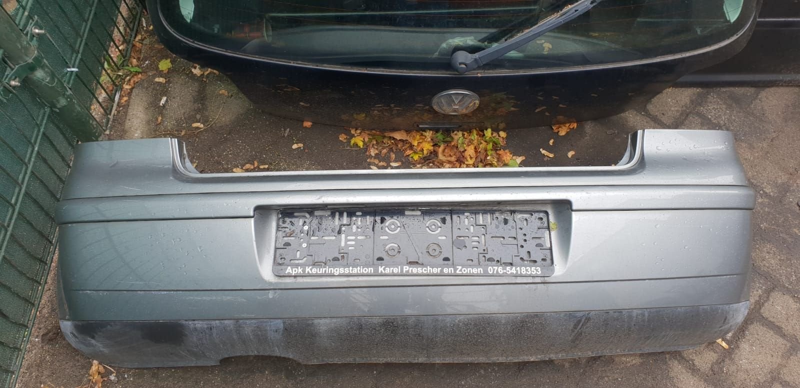 VW POLO ACHTERBUMPER BJ 2002 TOT 2008, Auto-onderdelen, Gebruikt, -, -, Ophalen of Verzenden