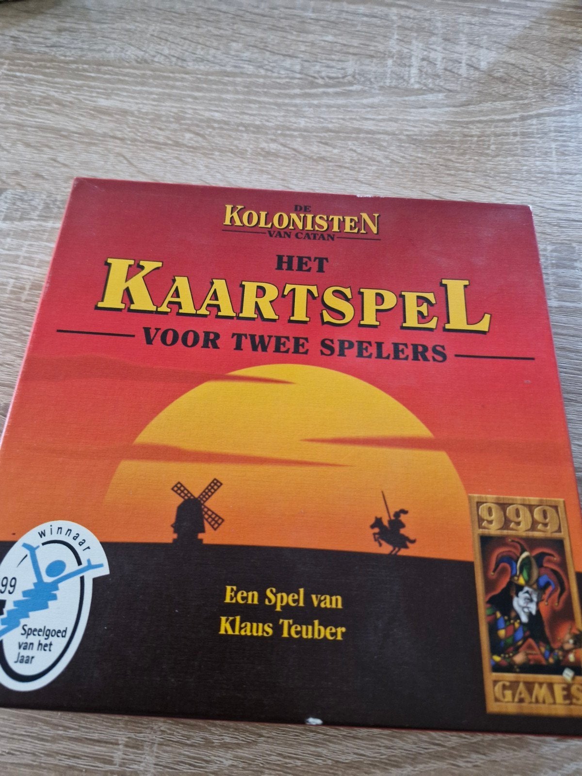 Kolonisten van Catan: Het Kaartspel voor Twee Spelers, Een of twee spelers, Ophalen of Verzenden, Gebruikt, 999 Games