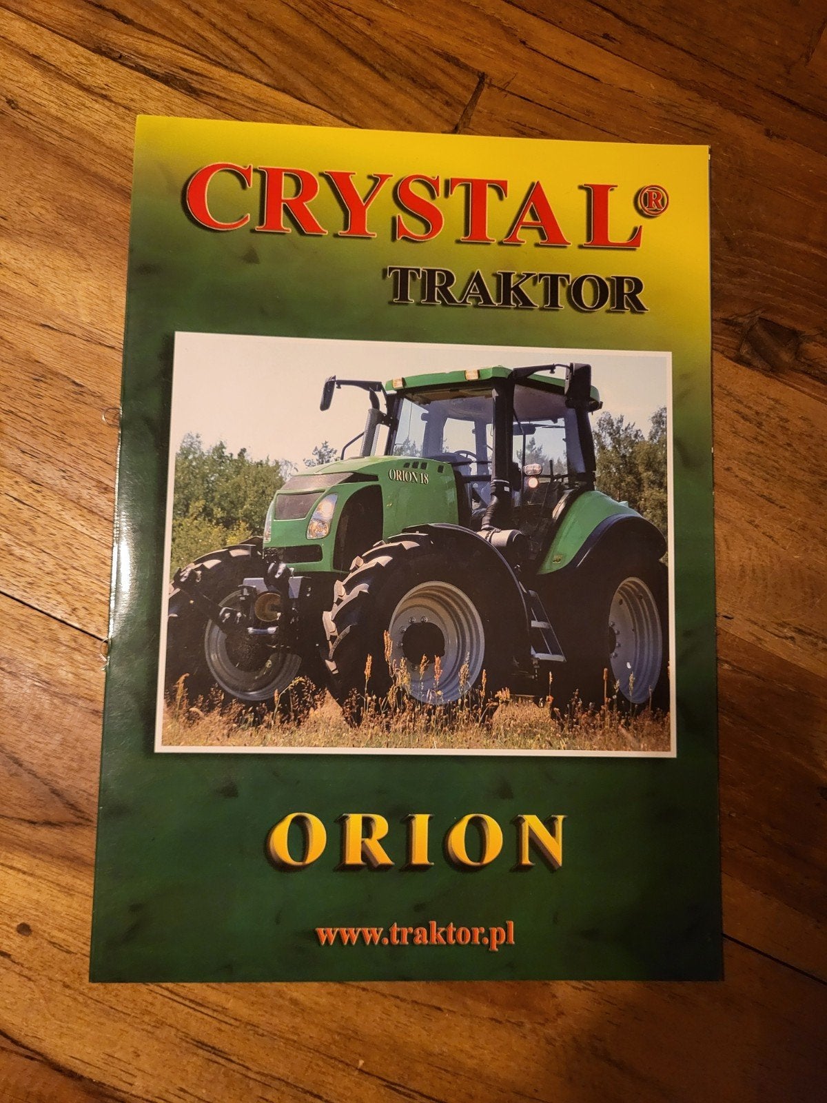 tractor folder Crystal traktor, Ophalen of Verzenden