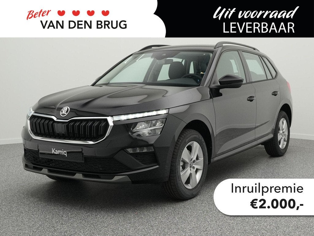 Skoda Kamiq 1.0 TSI Selection | Parkeersensoren | Cruise con, Auto's, Skoda, Voorwielaandrijving, Stof, Euro 6, 116 pk