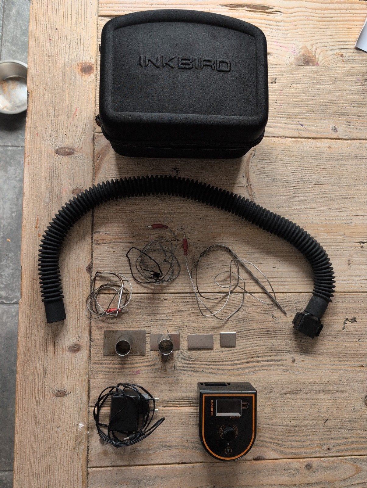 Inkbird BBQ Temperatuurregelaar Set met Accessoires, Ophalen of Verzenden, Gebruikt