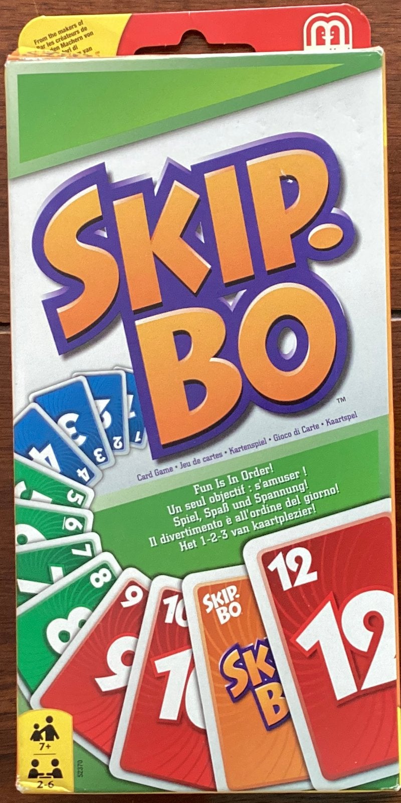 Skip-bo kaartspel, Ophalen of Verzenden, Nieuw, Mattel Games