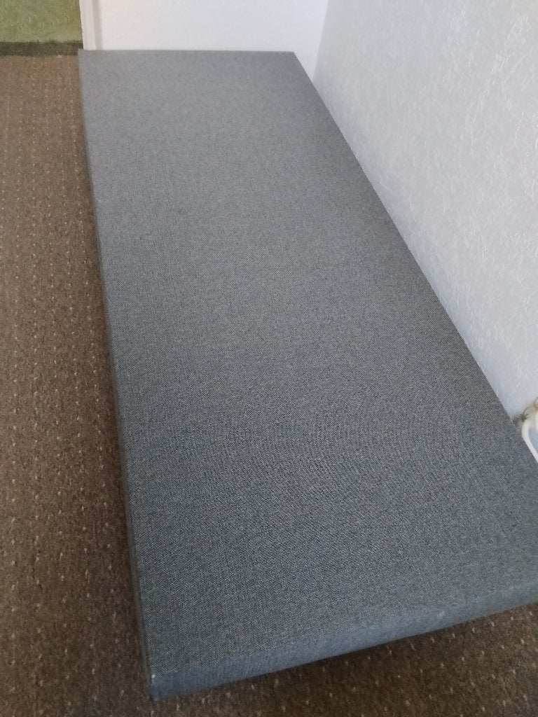 1 persoons boxspring, Ophalen, Gebruikt, Eenpersoons, 90 cm