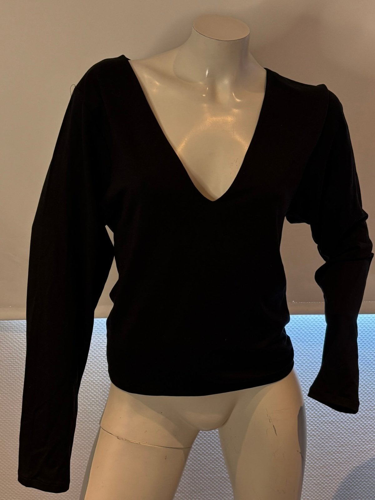 Iro shirt met aparte achterkant maat l, Kleding | Dames, Maat 38/40 (M), Zwart, Ophalen of Verzenden, Zo goed als nieuw
