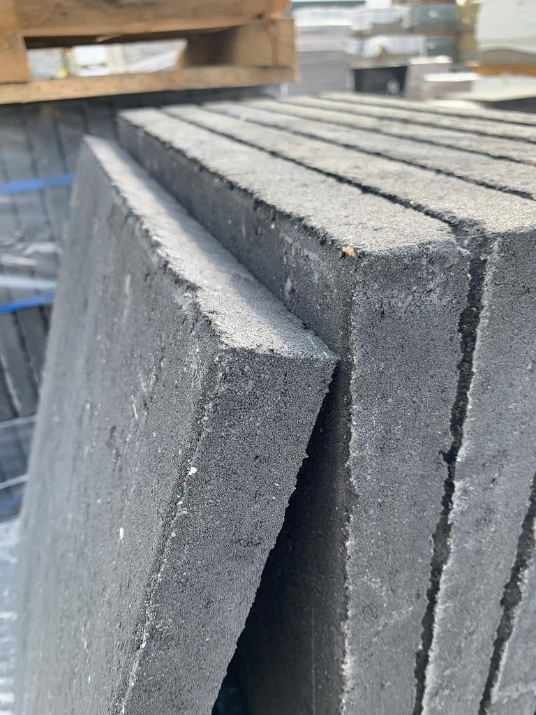 Terrastegel 50x50x4 cm Antraciet. A-keus. - J&W 52, Ophalen, Nieuw, 10 m² of meer, Nvt
