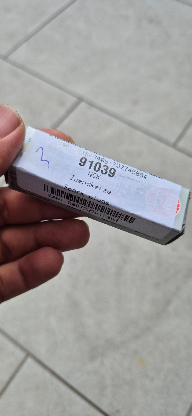 NGK 91039 Bougies - Nieuw in verpakking, Ophalen of Verzenden, Nieuw, Universele onderdelen