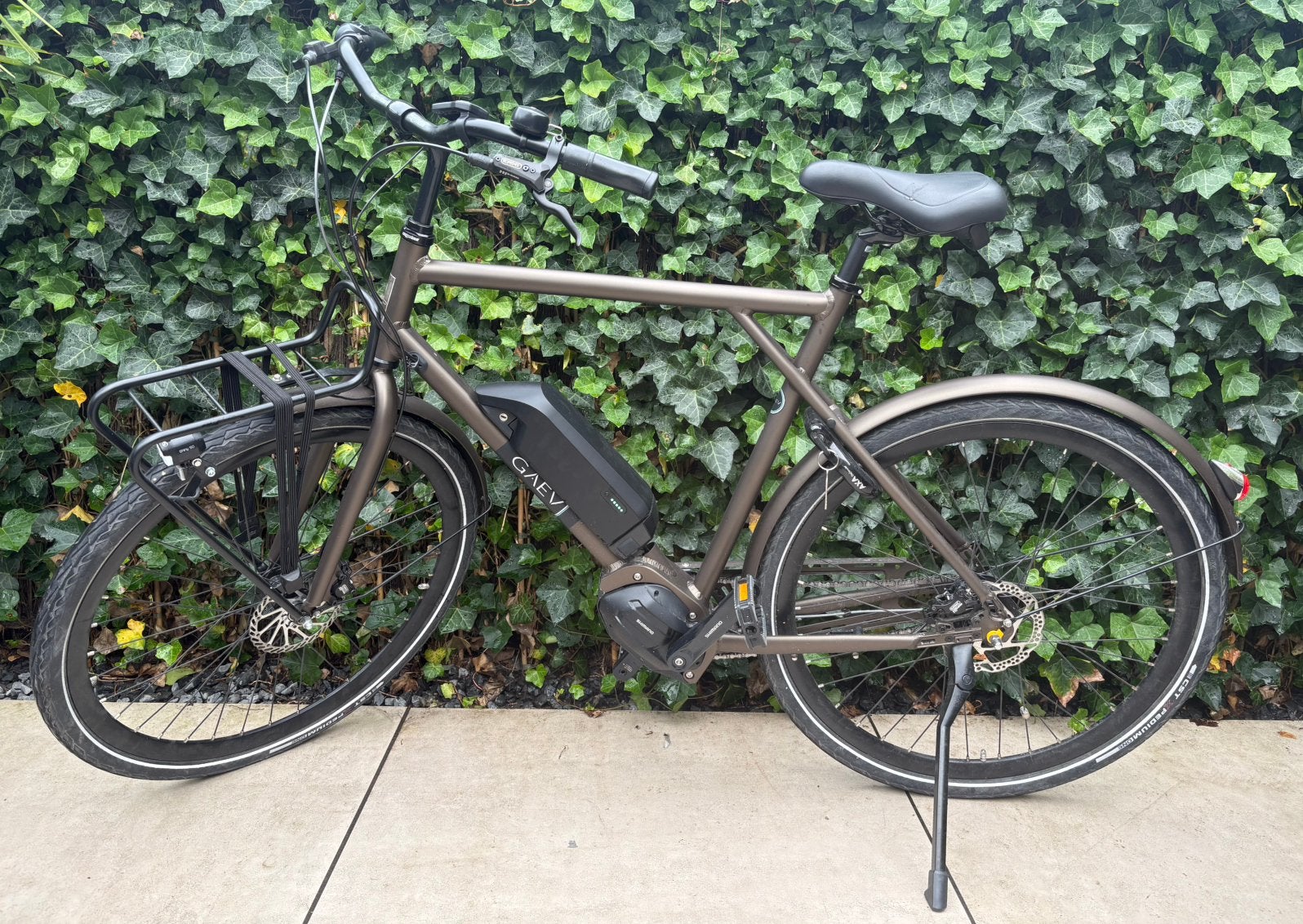 e-bike, elektrische fiets heren, als nieuw, toffe kleur, Minder dan 10 versnellingen, Zo goed als nieuw, 61 tot 65 cm, Schijfrem