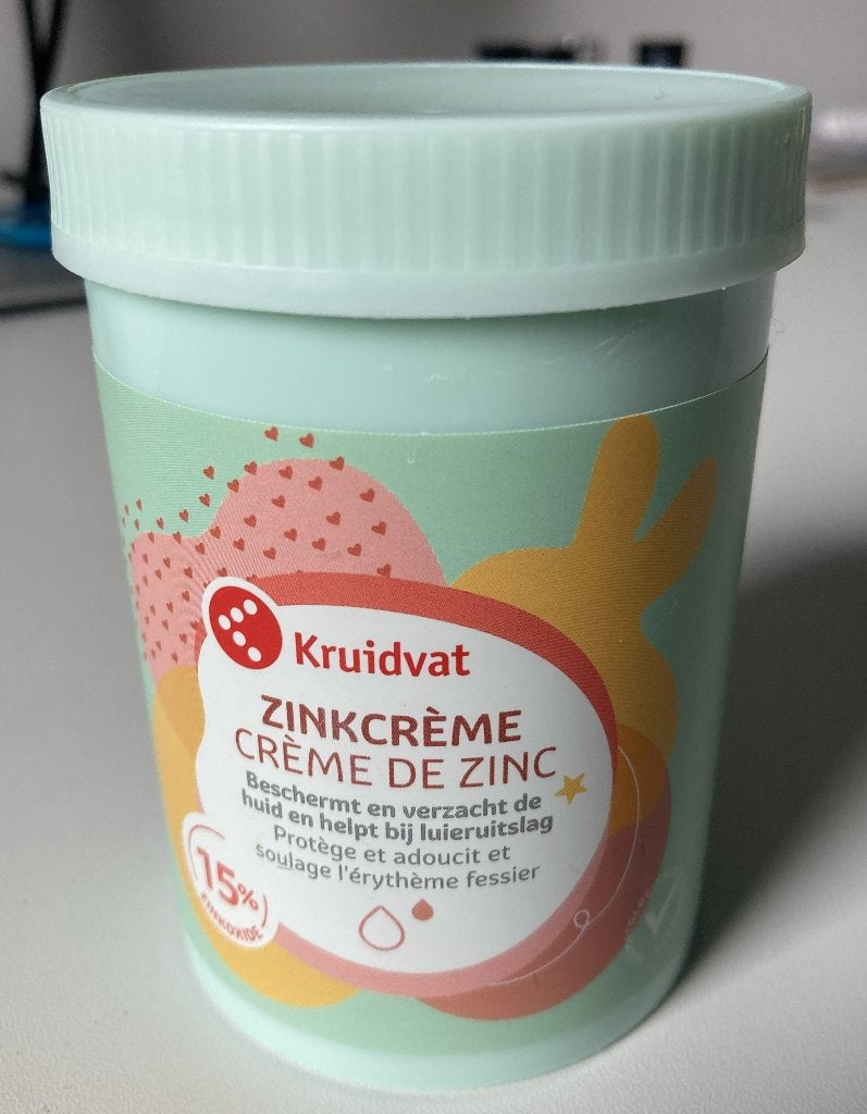 Zinkcrème, Ophalen of Verzenden, Zo goed als nieuw