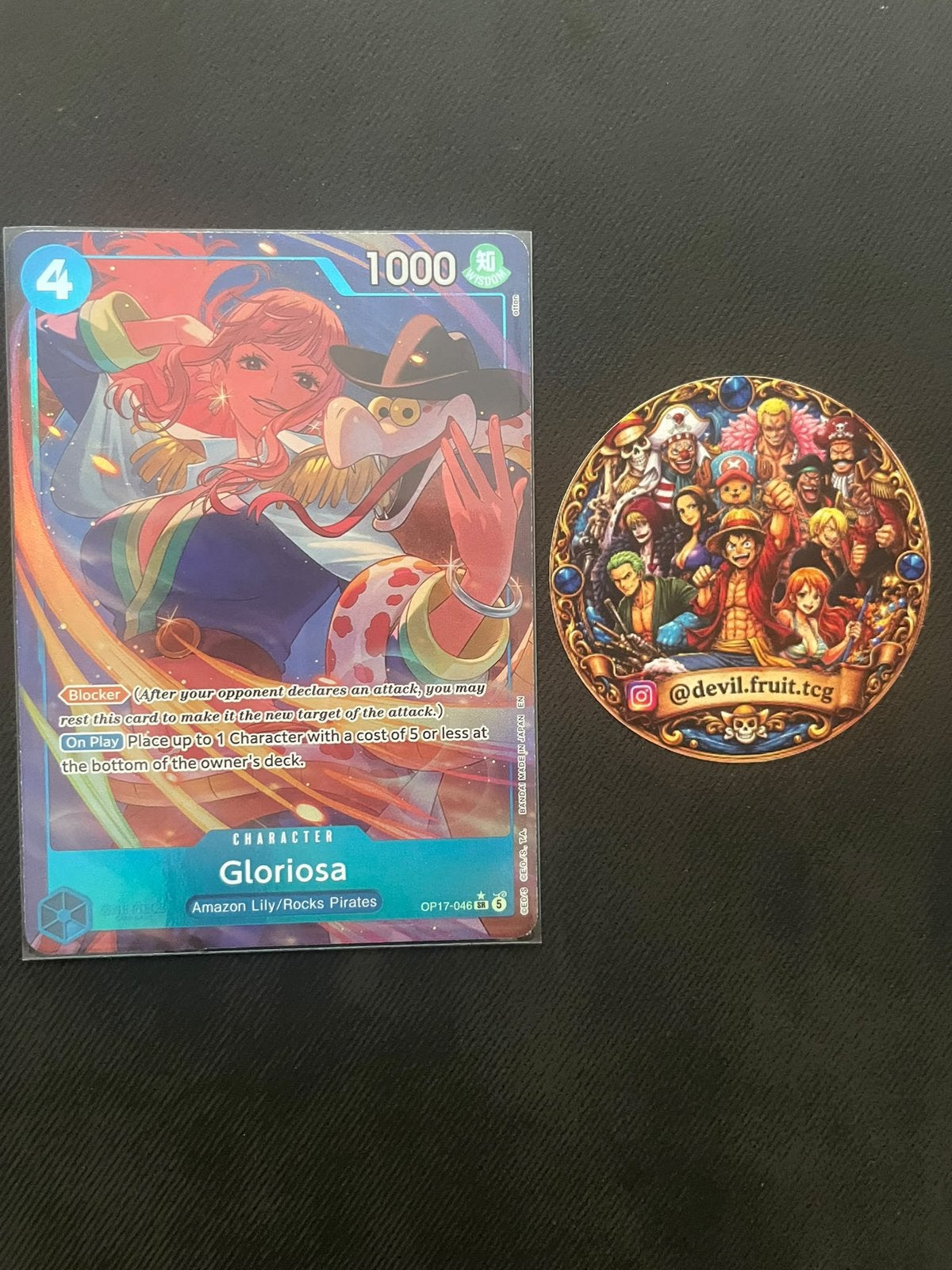 Gloriosa OP17-046 – English – Mint – One Piece Card Game, Ophalen of Verzenden, Zo goed als nieuw
