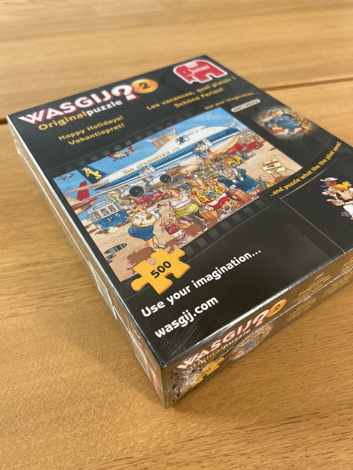 Wasgij Original 2: Happy Holidays! Vakantiepret! 500 stukjes, Ophalen of Verzenden, Minder dan 500 stukjes, Nieuw, Legpuzzel