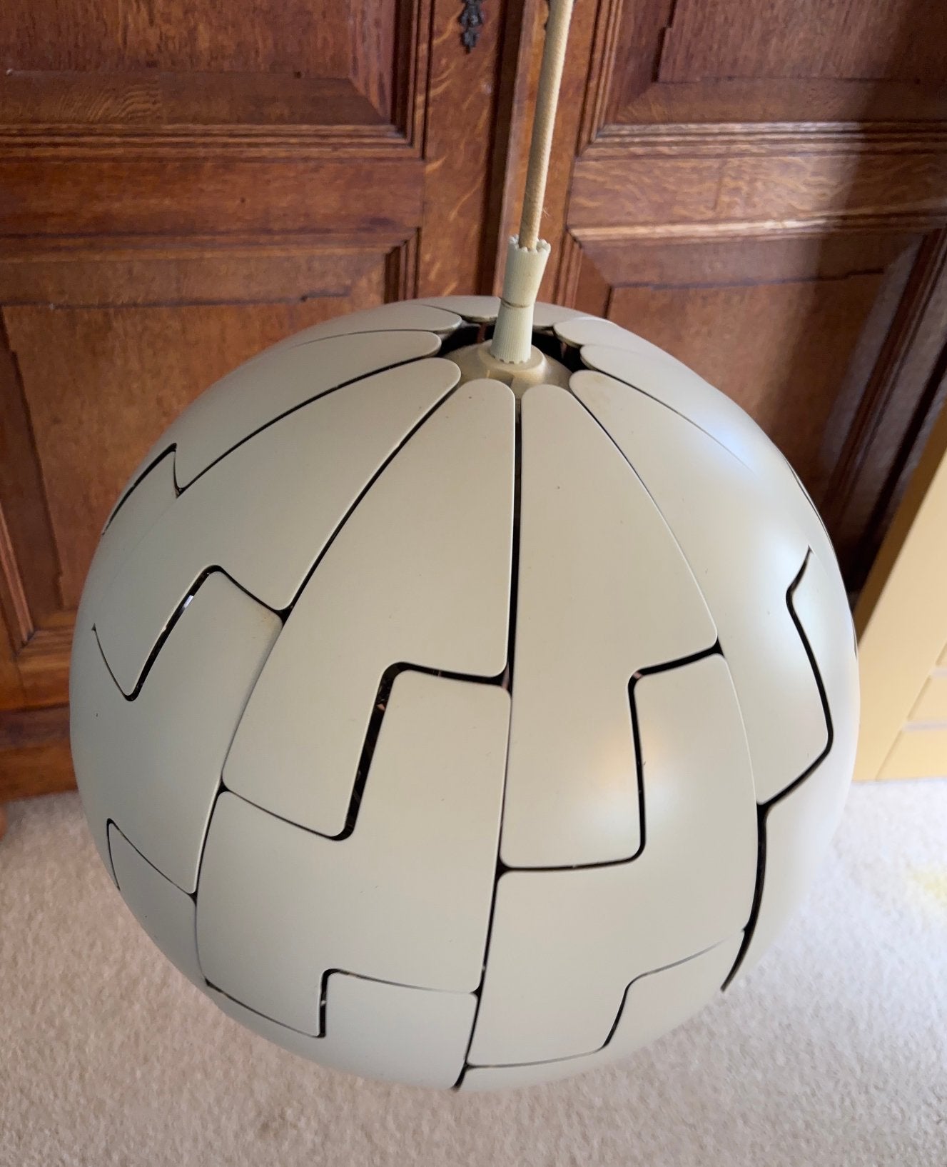 GRATIS design klassieker IKEA PS 2014, Huis en Inrichting, Lampen | Hanglampen, Ophalen, Gebruikt, E27 (groot), Modern design