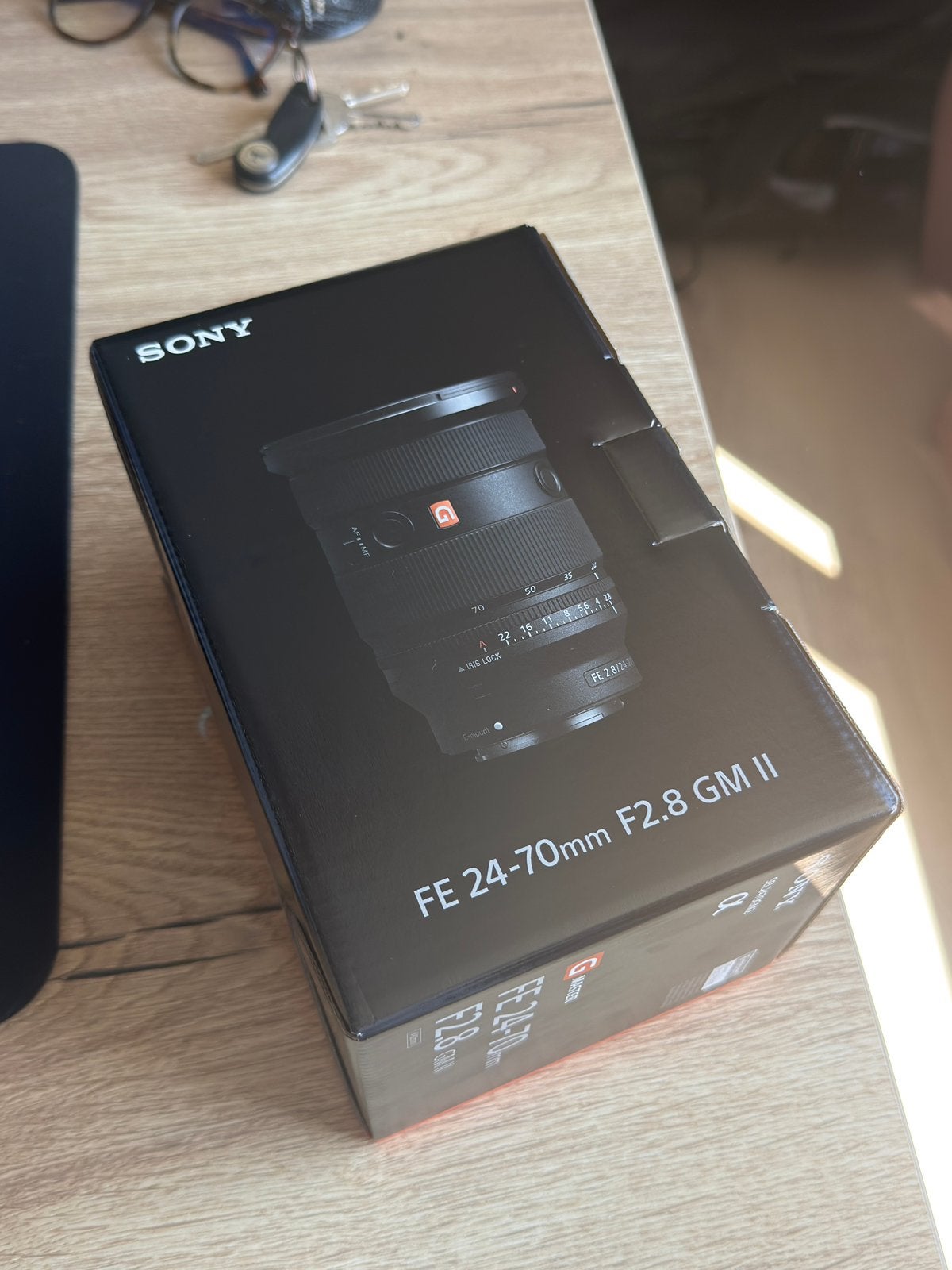 Sony FE 24-80 GM ii lens - ZGAN met doos en factuur, Ophalen of Verzenden, Nieuw