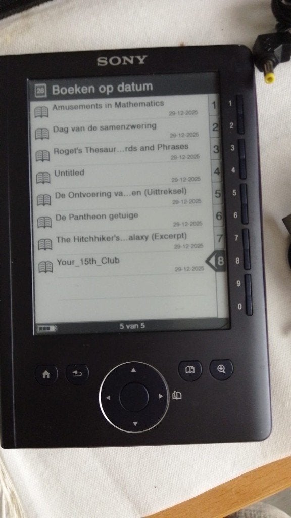 Sony Reader PRS-T1 E-reader - Zo goed als nieuw, Verzenden, 6 inch of minder, Zo goed als nieuw, 4 GB of minder