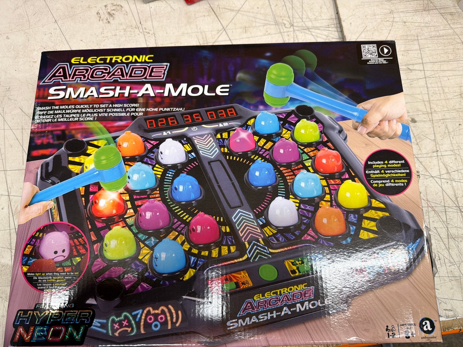 Electronic Arcade Smash-A-Mole - Nieuw in doos, Jongen of Meisje, Nieuw, Ophalen of Verzenden, Nvt