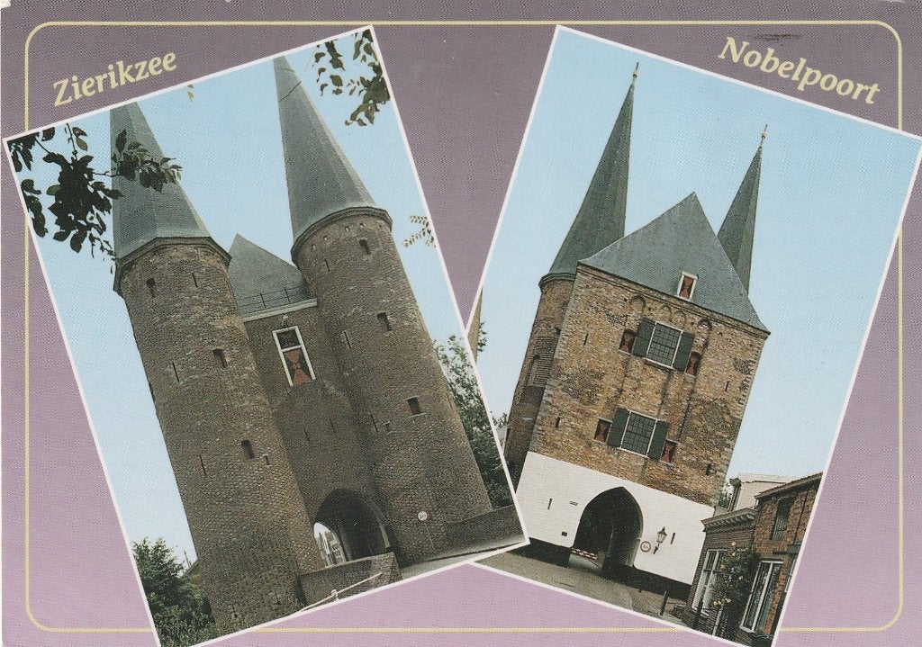 ZIERIKZEE Nobelpoort, Verzamelen, Verzenden, 1980 tot heden, Gelopen, Zeeland