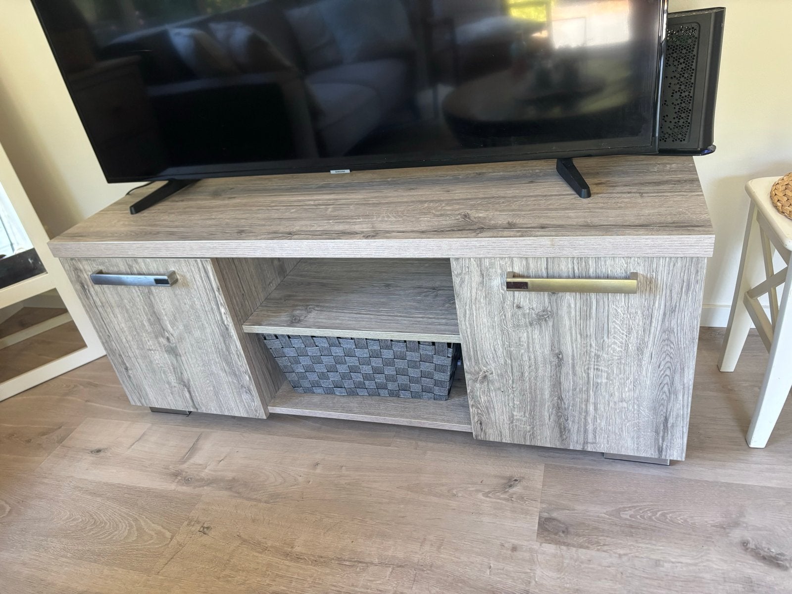 Tv meubel in goede staat, Ophalen, Gebruikt, 100 tot 150 cm, Minder dan 100 cm