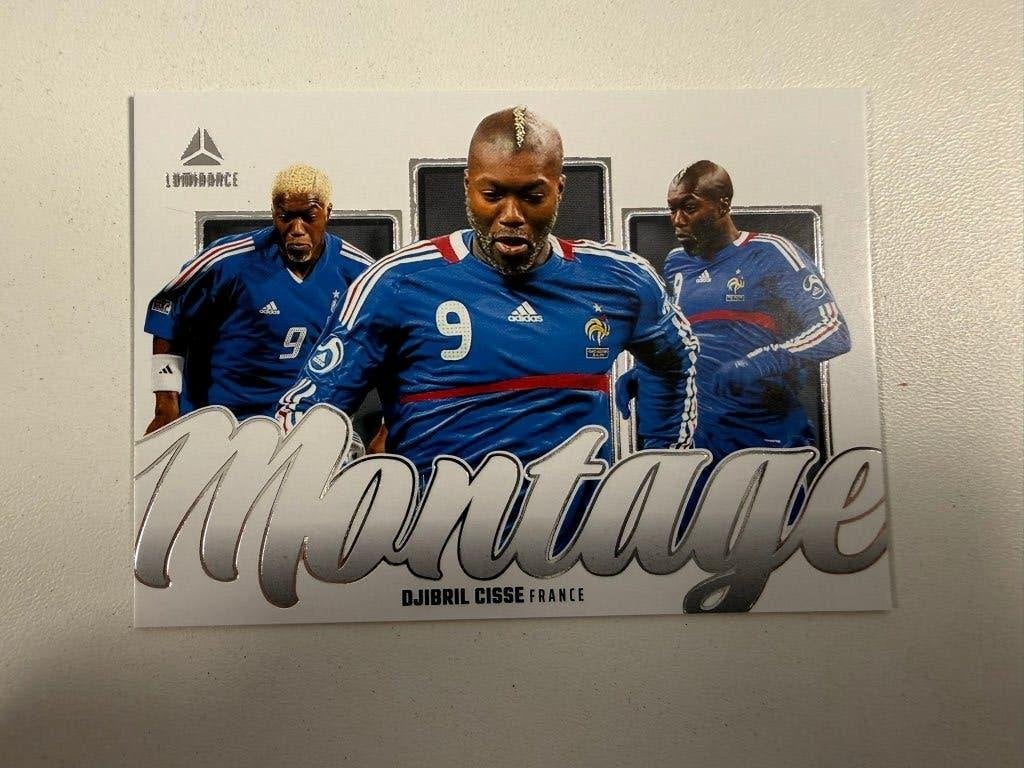 2 Djibril Cisse Montage Luminance France 2026, Ophalen of Verzenden, Nieuw, Buitenlandse clubs, Poster, Plaatje of Sticker