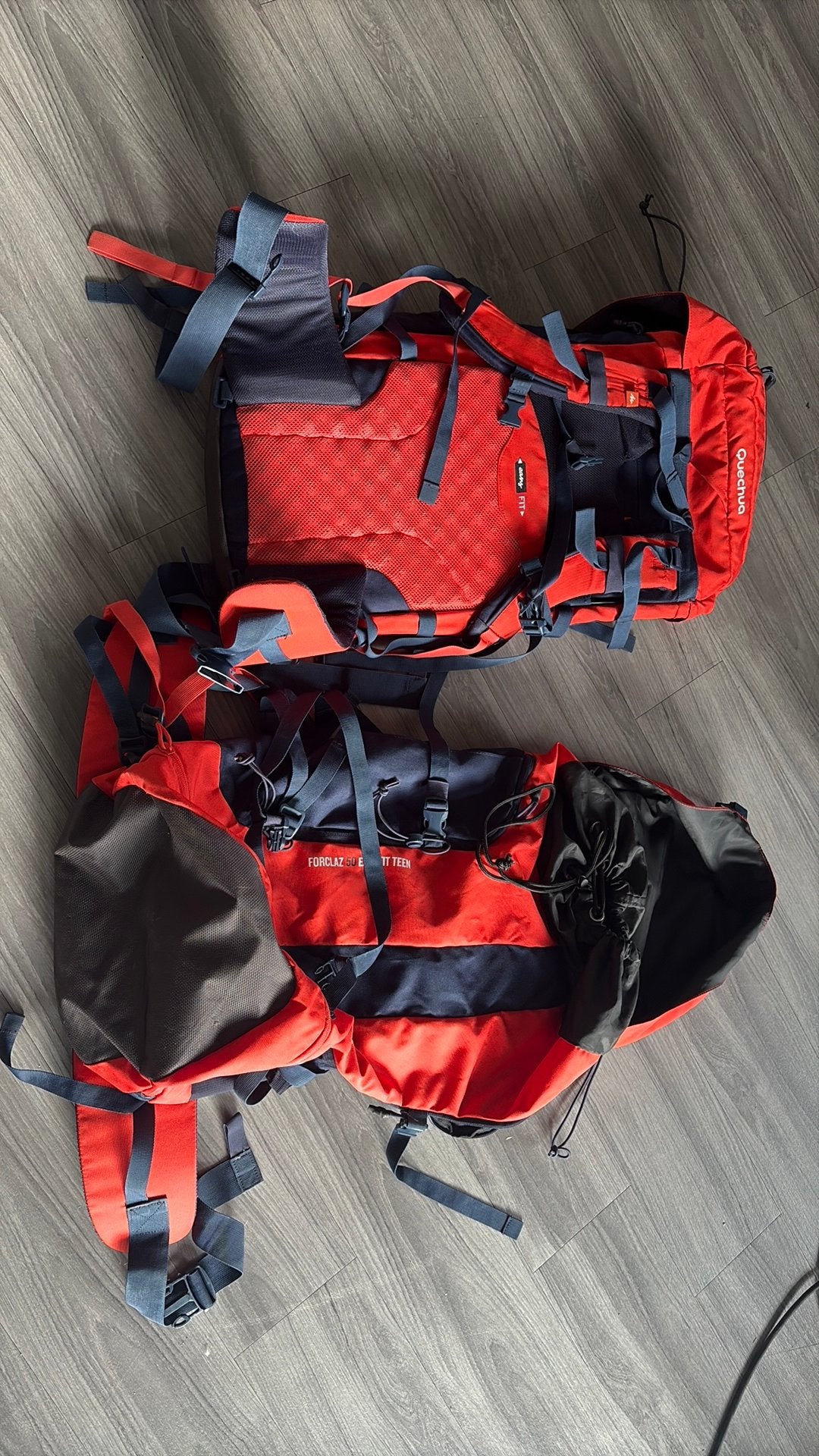 Backpack easyfit teen 50L, Ophalen of Verzenden, Gebruikt, Rugzak
