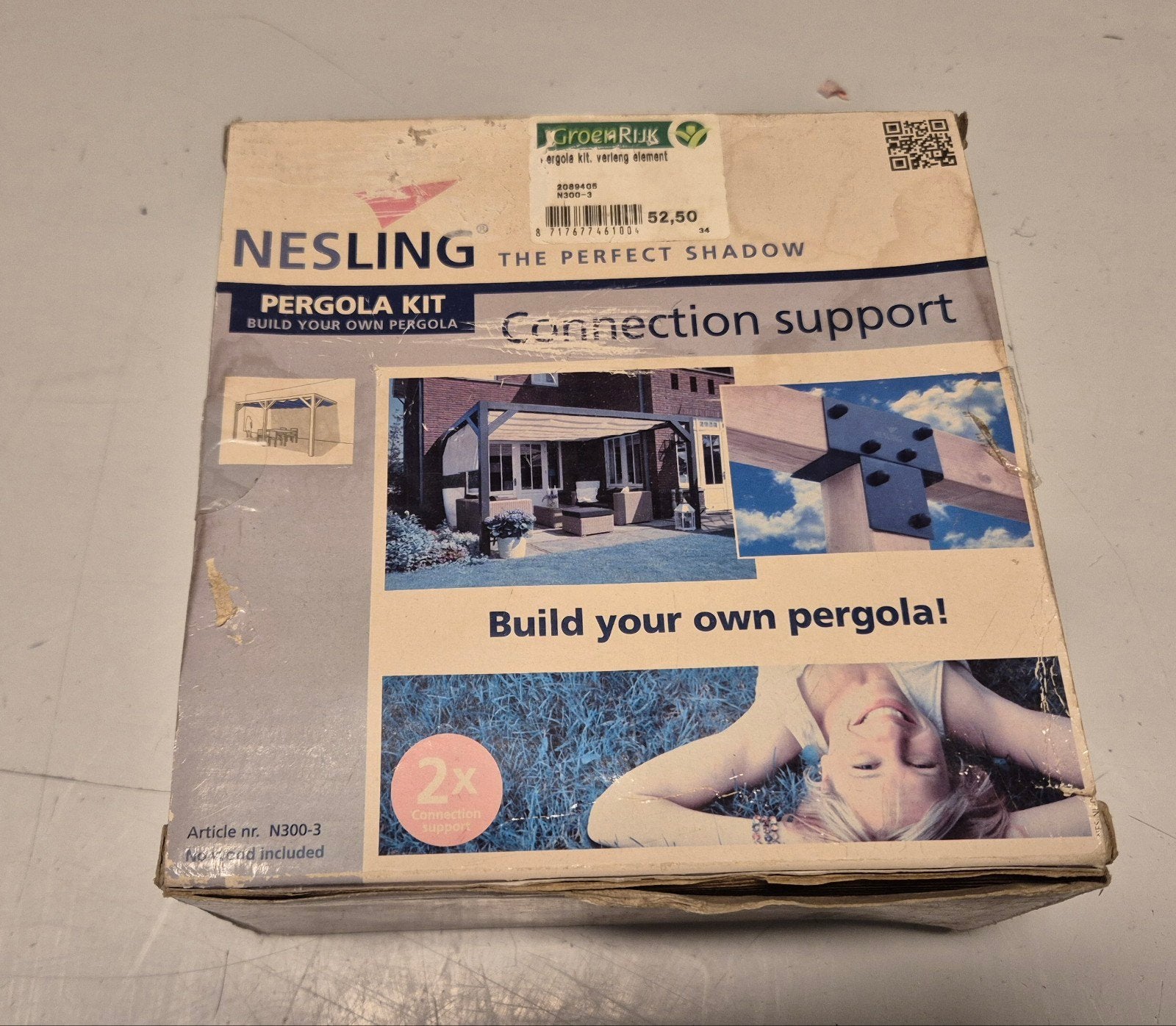 Nesling Pergola Kit Verleng Element N300-3, Ophalen of Verzenden, Nieuw, Overige typen