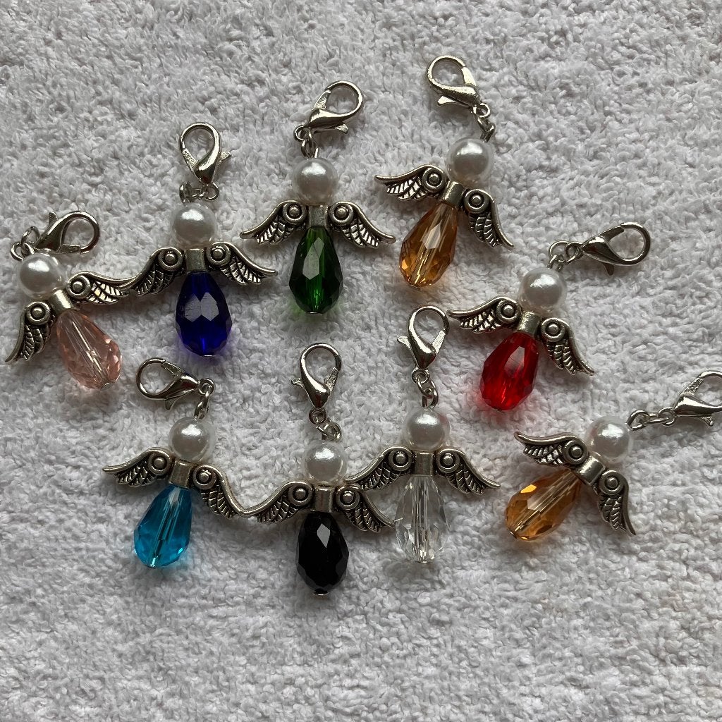 Beschermengel mini Engeltjes, tas of telefoon hangertjes, Overige merken, Overige materialen, Nieuw, Ophalen of Verzenden