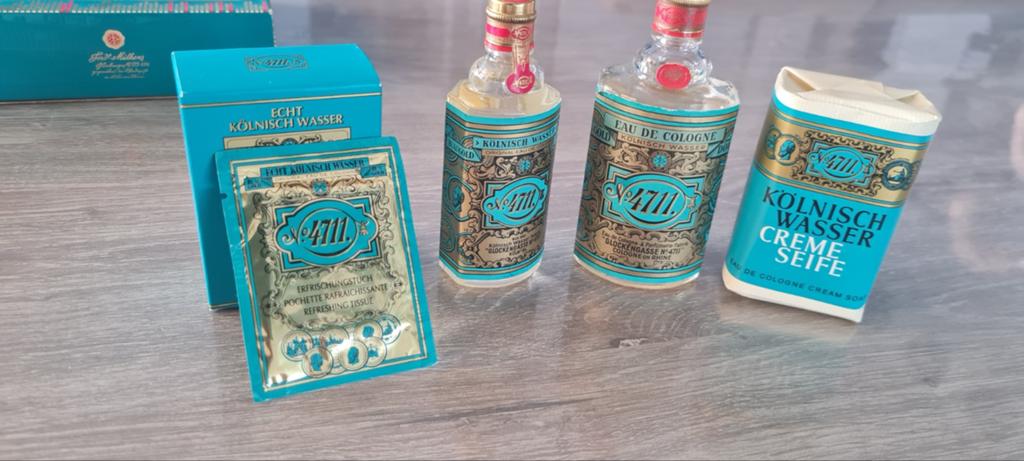 Vintage 4711 Echt Kölnisch Wasser set, Ophalen of Verzenden, Nieuw
