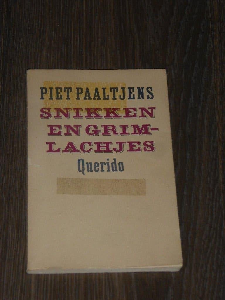 PIET PAALTJENS - SNIKKEN EN GRIMLACHJES, Verzenden, Zo goed als nieuw, Piet Paaltjens