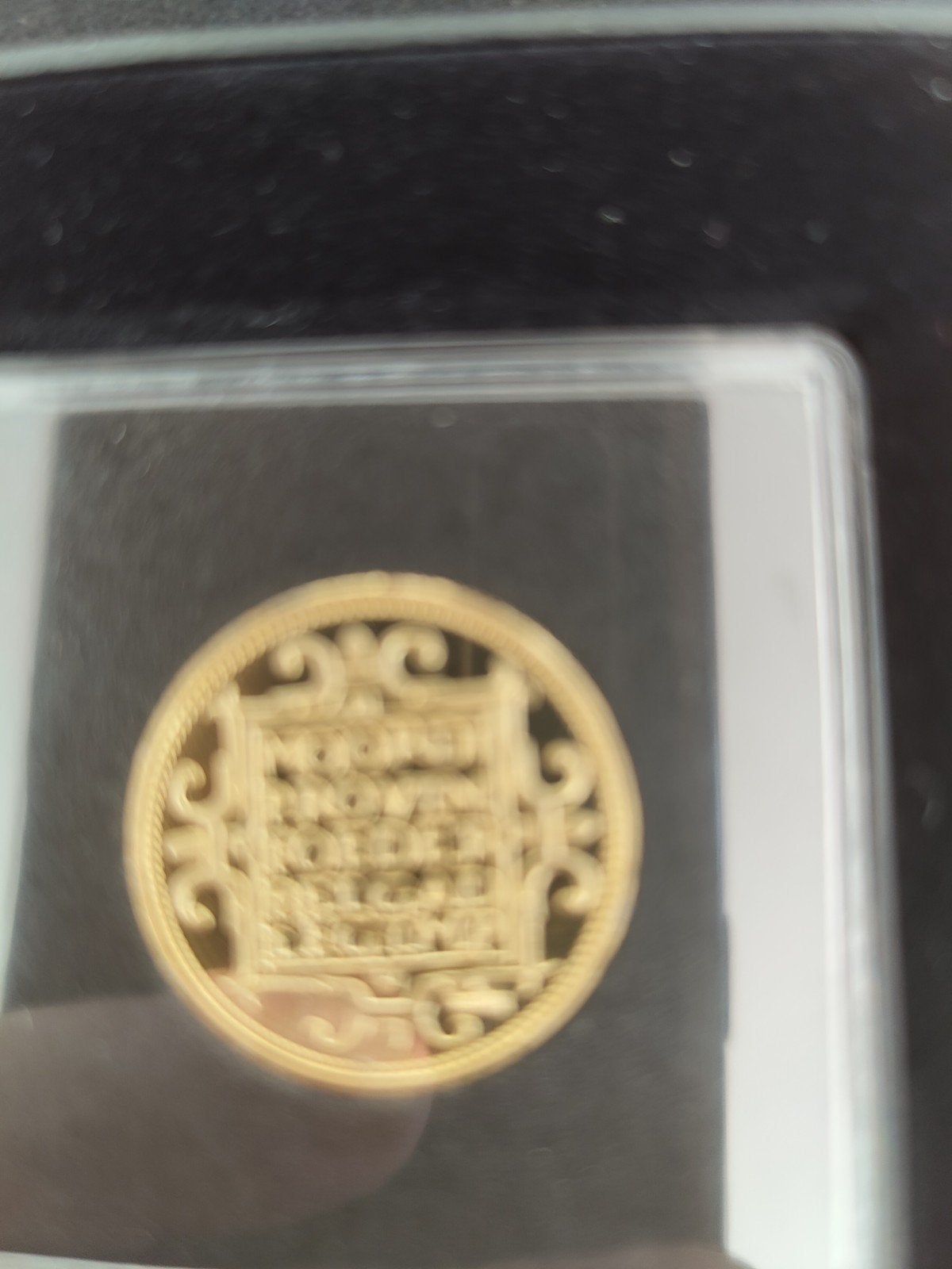 Gouden Dukaat 1586 - Replica in doosje, Postzegels en Munten, Munten | Nederland, Ophalen, Vóór koninkrijk, Losse munt, Goud