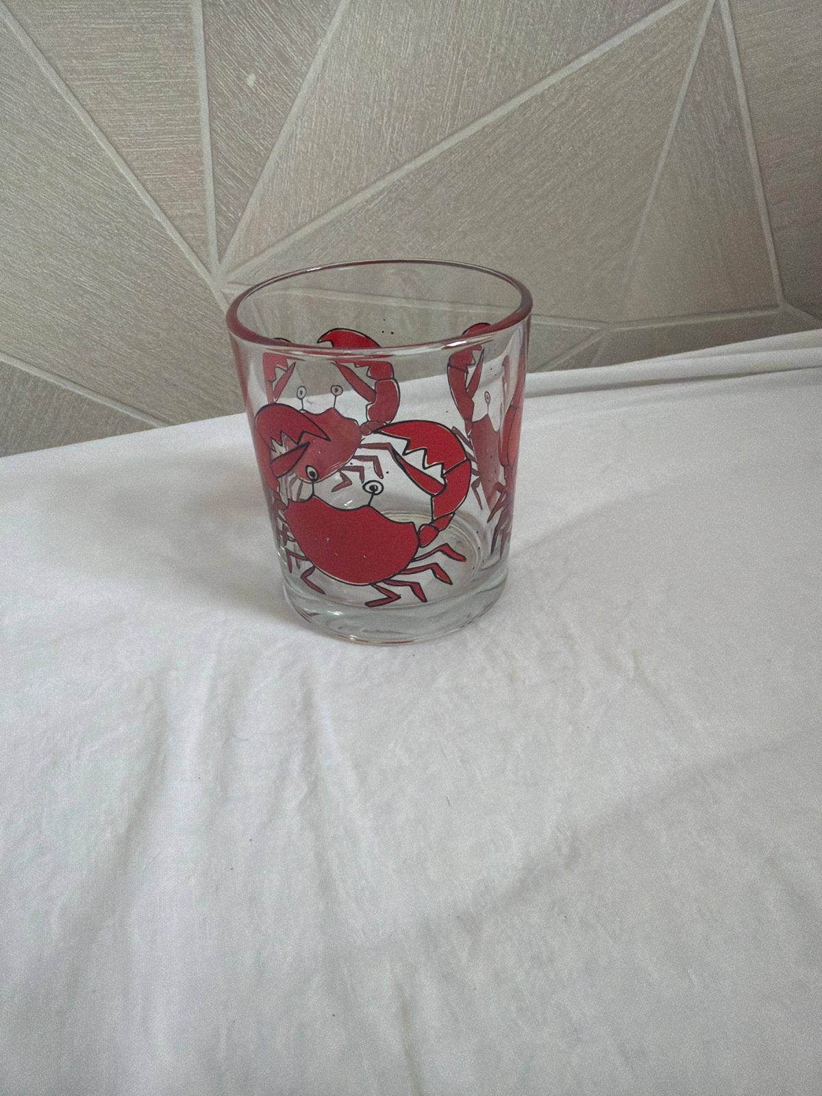 Blond Amsterdam glas krabben, Ophalen, Glas of Glazen, Nieuw, Glas
