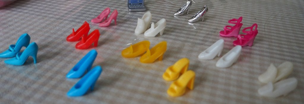 Barbie vintage: schoenen, Ophalen of Verzenden, Zo goed als nieuw, Accessoires, Levensecht of Reborn