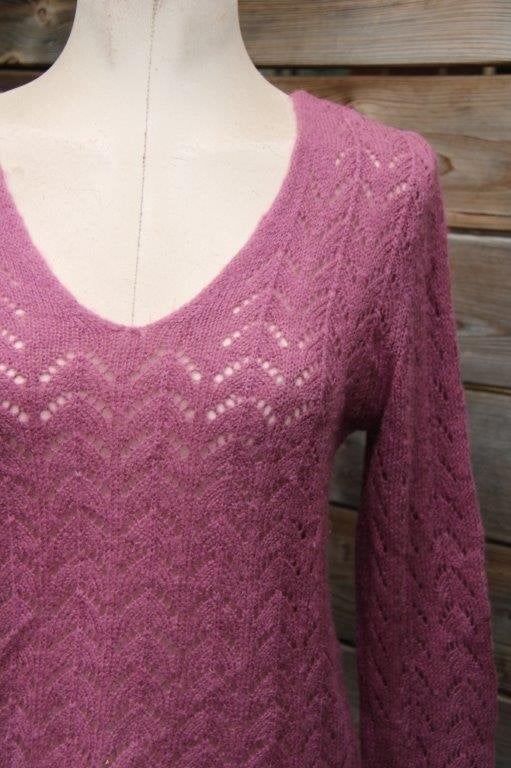 Trui oud roze mt M/L Vaste prijs, Ophalen of Verzenden, Zo goed als nieuw, Maat 38/40 (M), Roze