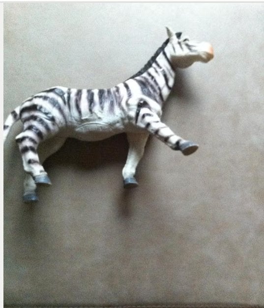 Speelgoed Zebra zwart/wit, Ophalen of Verzenden, Zo goed als nieuw, Overige typen