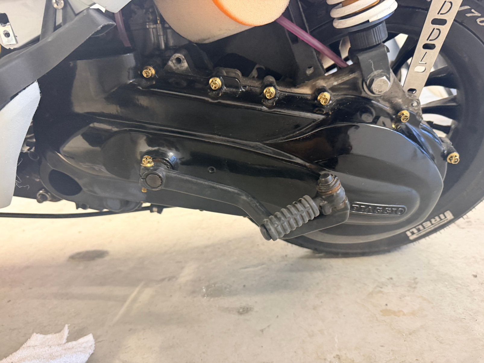 Carterkap SKR/Hexagon 125/180 Piaggio, Ophalen of Verzenden, Zo goed als nieuw, Overige modellen