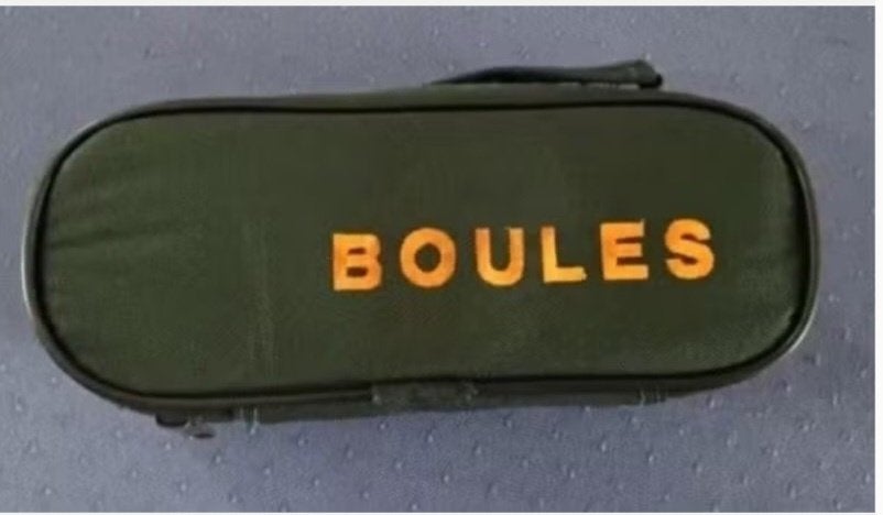 3 jeu de boules ballen in draagtasje, Een of twee spelers, Ophalen, Zo goed als nieuw