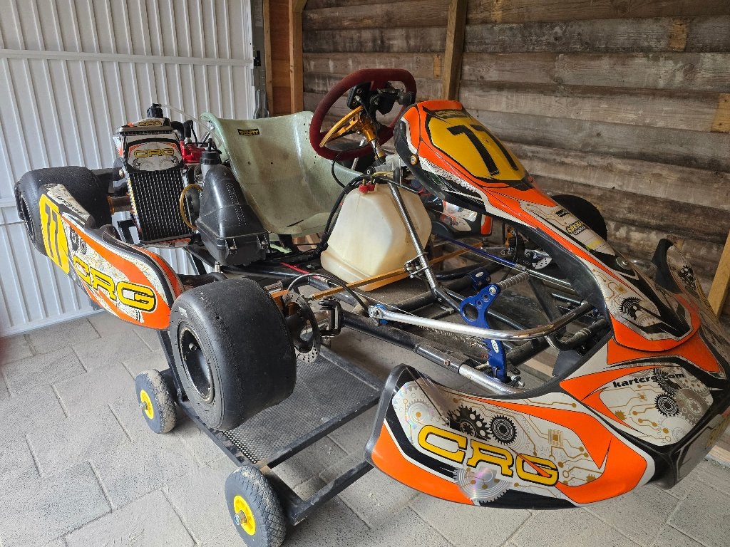 Rotax max senior(klaar om te racen), Ophalen, Gebruikt, Kart