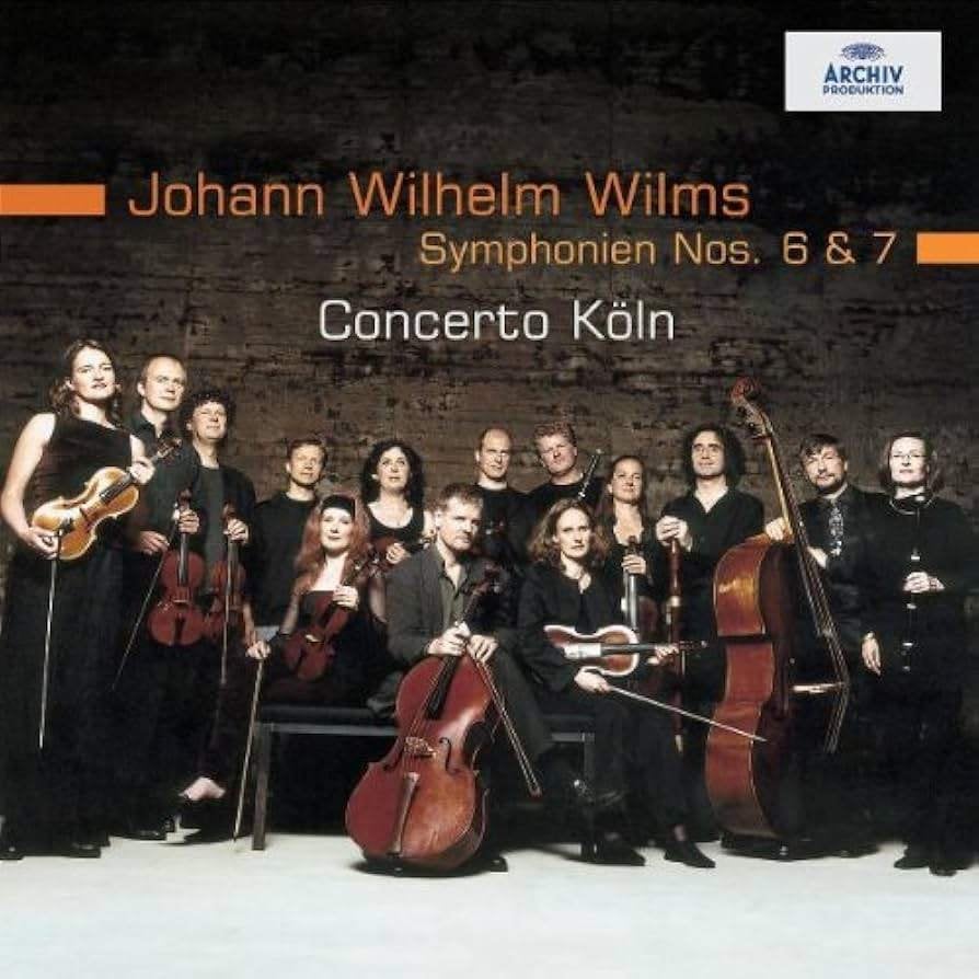 Wilms: Symphonies Nos. 6 & 7. Concerto Köln, Ophalen of Verzenden, Romantiek, Zo goed als nieuw, Orkest of Ballet