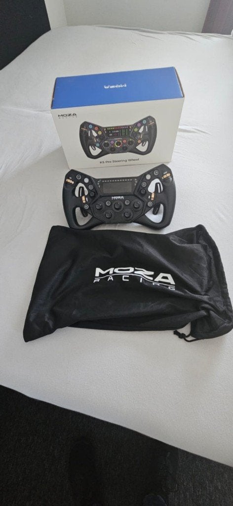 MOZA KS Pro Steering Wheel met display, Computers en Software, Ophalen of Verzenden, Nieuw, Moza