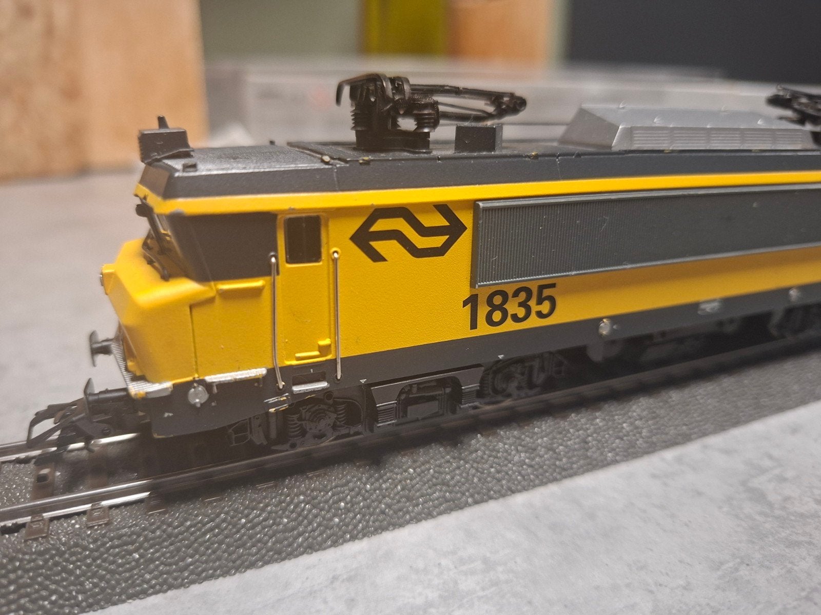 Marklin 37264 NS loc 1835 MFX met geluid, Wisselstroom, Locomotief, Ophalen of Verzenden, Märklin