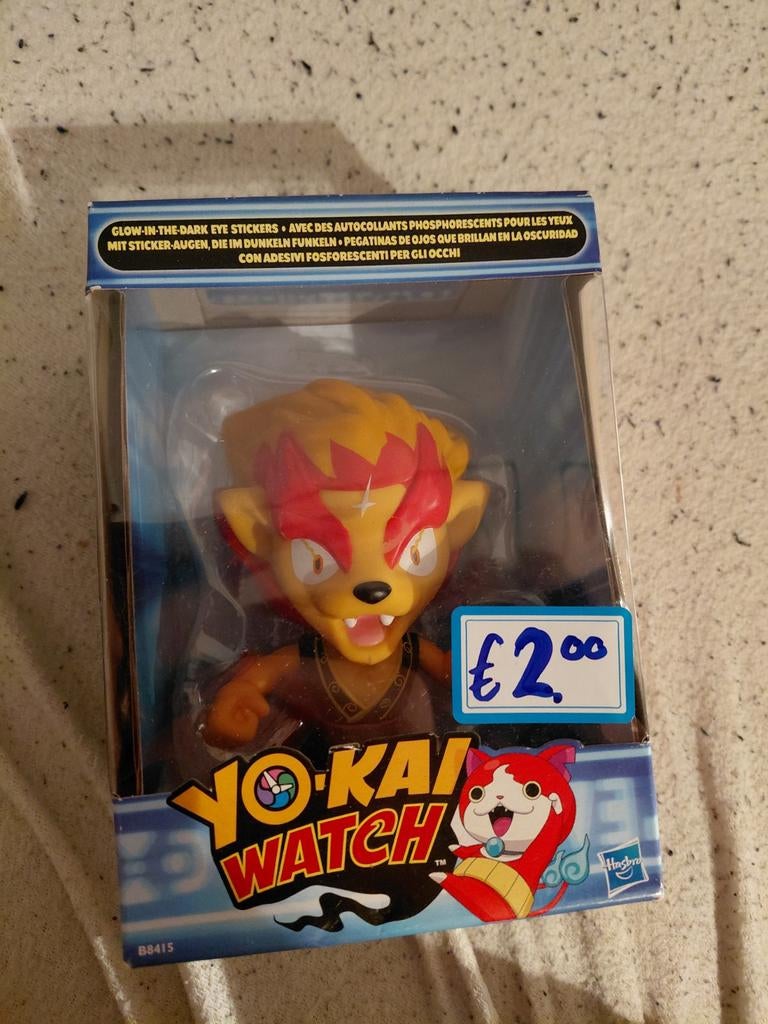 Yo-kai Watch Figuur met Glow-in-the-Dark Ogen, Ophalen of Verzenden, Nieuw