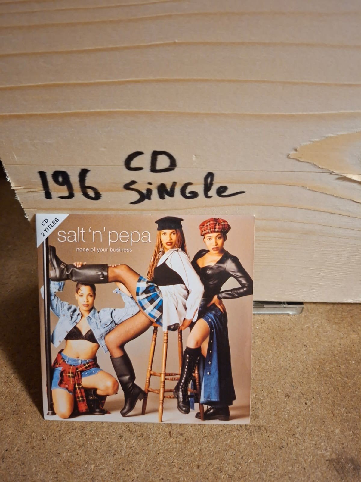 Salt 'n' Pepa - None of Your Business CD Single, Ophalen of Verzenden, Gebruikt, Hiphop en Rap