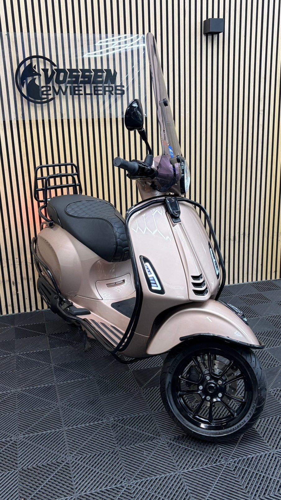 Vespa Primavera | Custom Rose Gold | Iget | 350KM, Maximaal 45 km/u, Zo goed als nieuw, Benzine, 49 cc