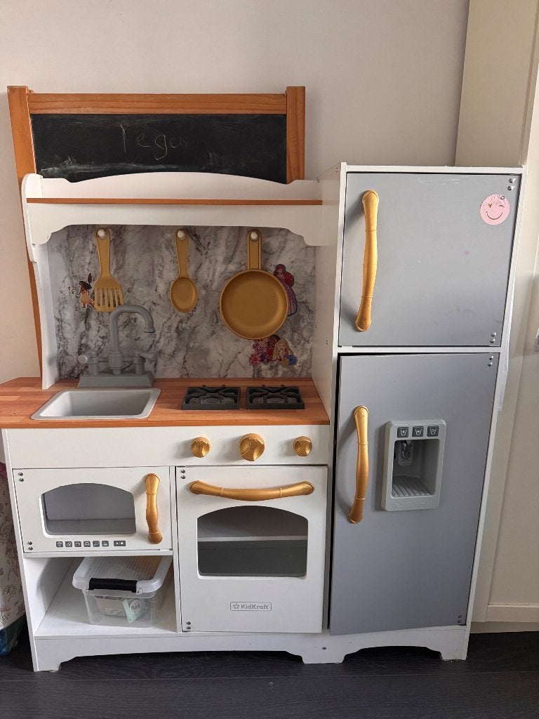 Kidkraft keuken, Ophalen, Gebruikt, Hout, Speelkeuken