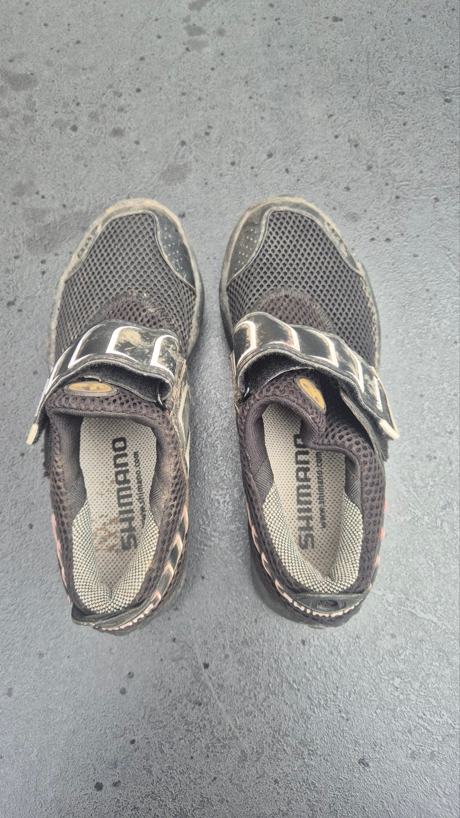 Shimano fietsschoenen voor kinderen, Sport en Fitness, Ophalen of Verzenden, Gebruikt, Kleding