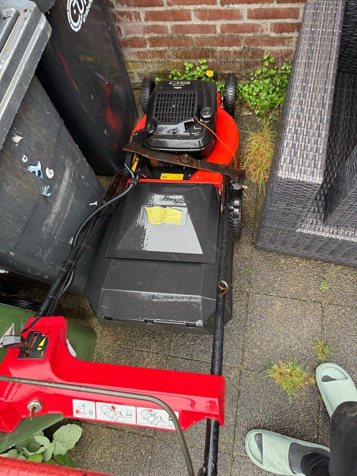 Castelgarden Benzine Grasmaaier - Defect, Ophalen of Verzenden, Gebruikt, Benzine-grasmaaier