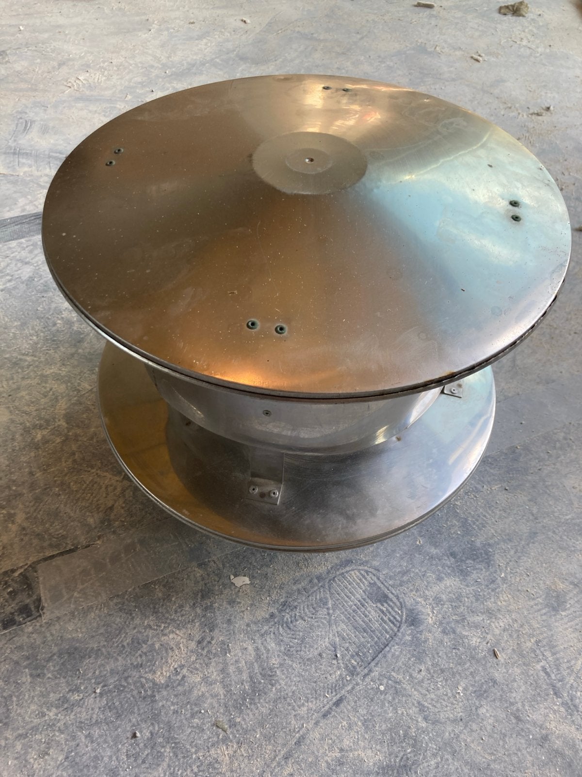 Kachelpijp Schoorsteenkap Ventilatiekap Ø17.5/24cm, Ophalen of Verzenden, Nieuw, Ventilator